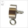 330 Pfund Einseiten -Counterunk -Loch -Suche Neodymfischermagnet mit SUS304 Ring